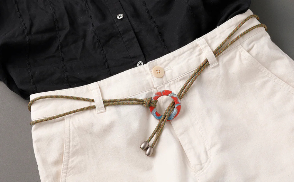 【PARACO】フープベルト・北斎 (カラー：龍図) 龍図