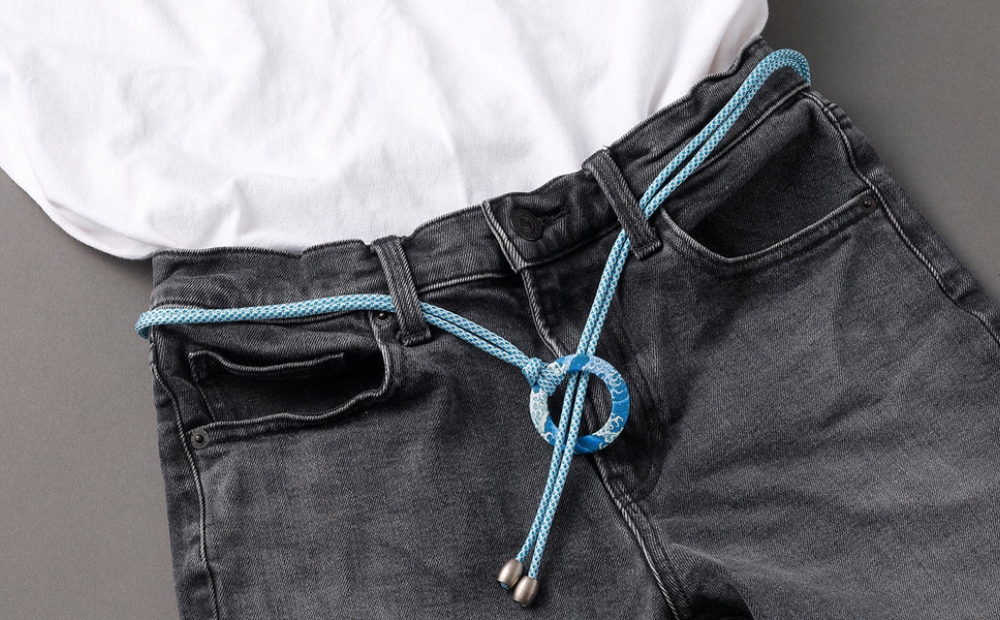 【PARACO】フープベルト・北斎 (カラー：男浪) 男浪