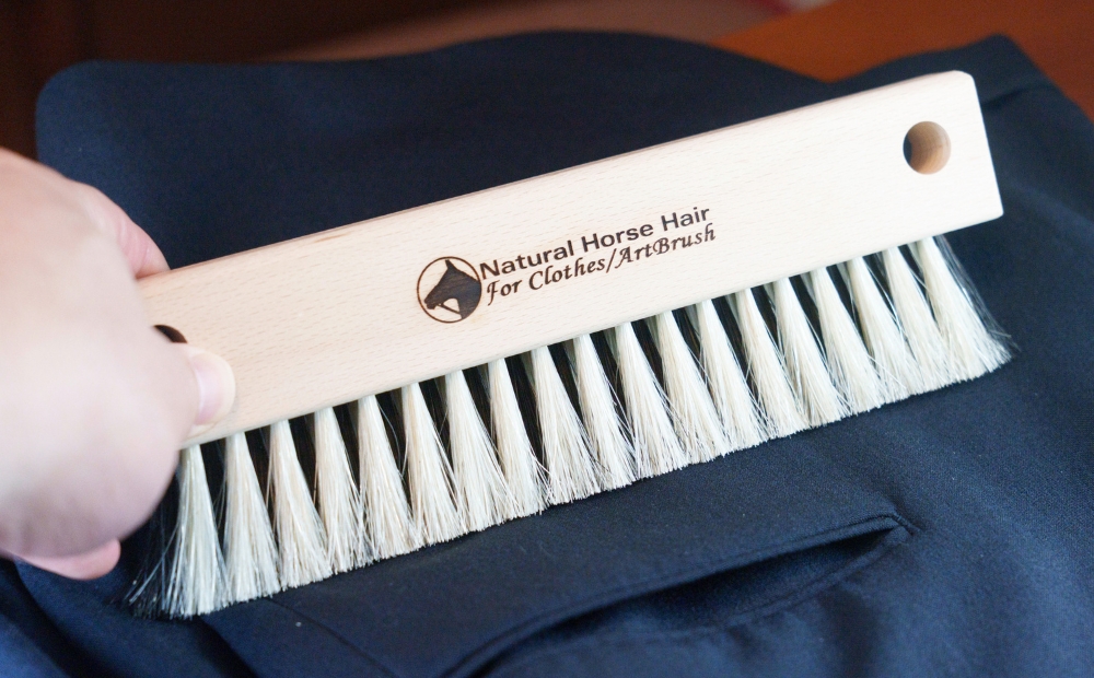 【浅草アートブラシ】万能洋服ブラシ「ストレート」