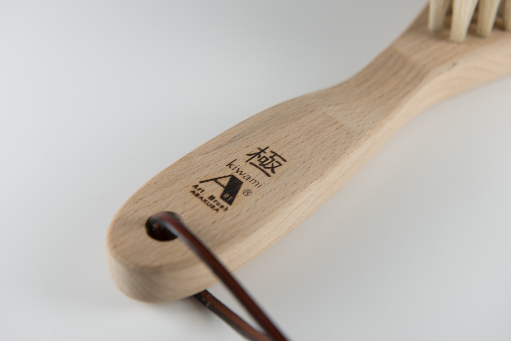 【浅草アートブラシ】高級カシミヤ用洋服ブラシ「極」