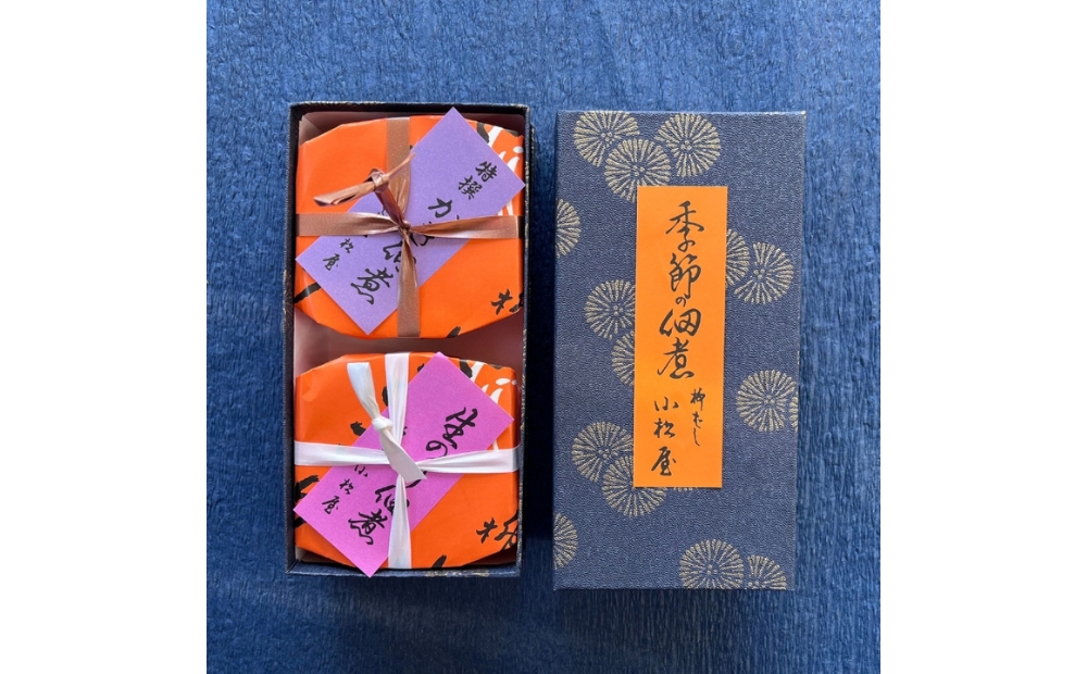 期間限定【柳ばし小松屋】2個入り詰め合わせ（かき佃煮・生のり佃煮）