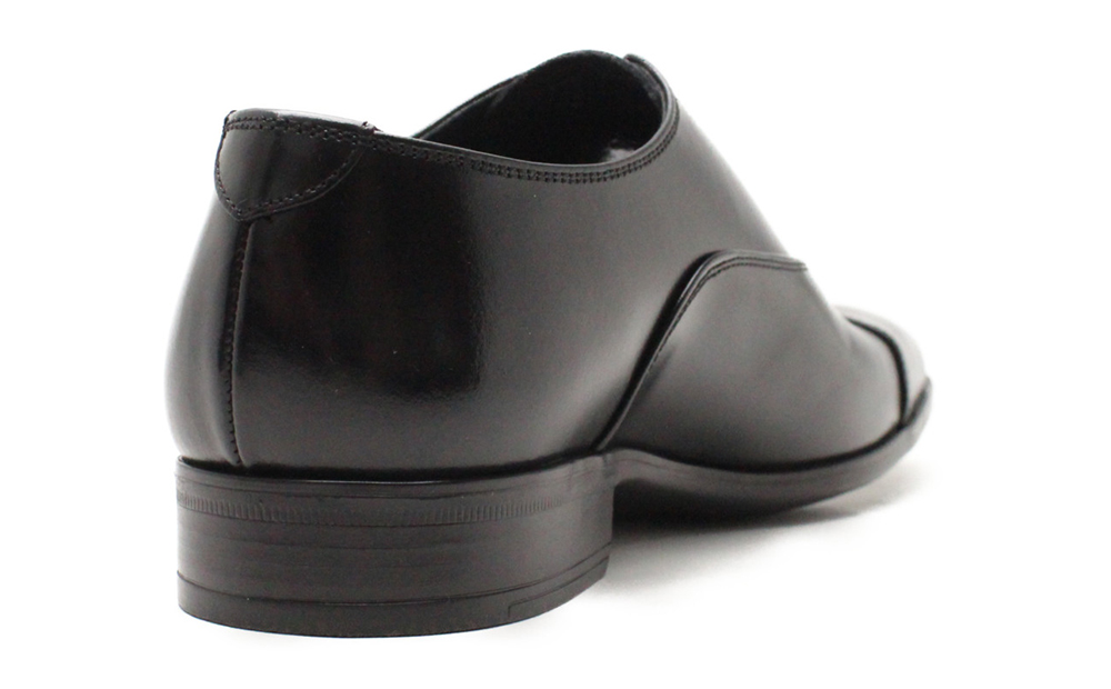 クインクラシコ 革靴 34001S〈ブラック〉 (サイズ：25.0cm) 紳士靴 ビジネスシューズ ストレートチップ 牛革 フォーマル ブラック 25.0cm