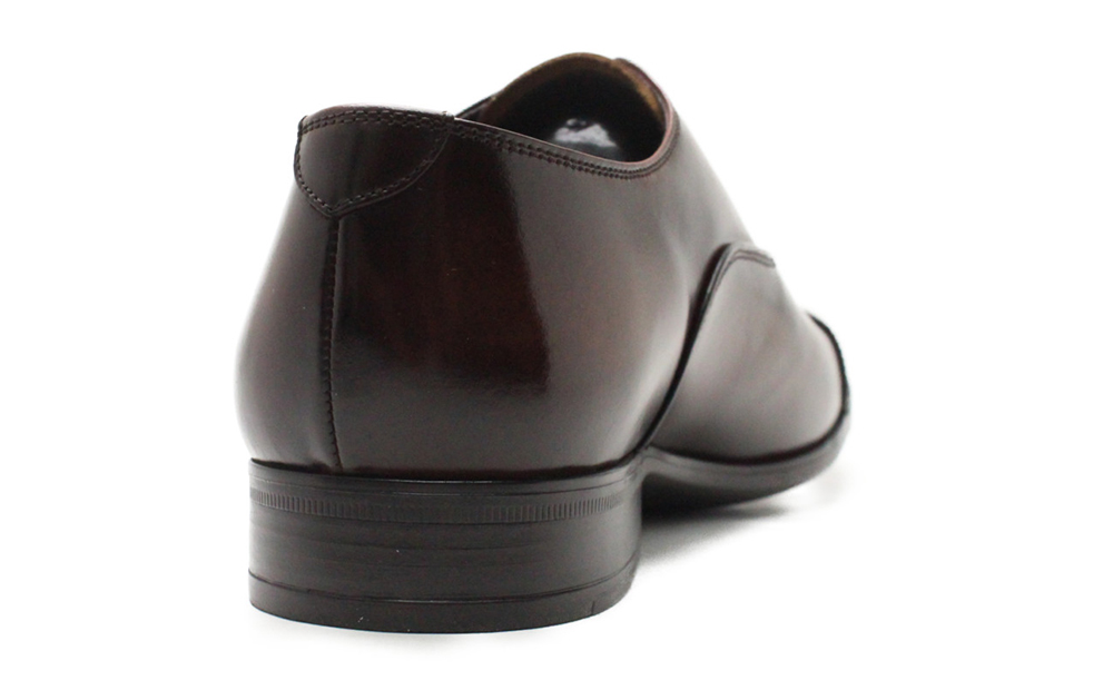 クインクラシコ 革靴 34001S〈ブラウン〉 (サイズ：25.0cm) 紳士靴 ビジネスシューズ ストレートチップ 牛革 フォーマル ブラウン 25.0cm