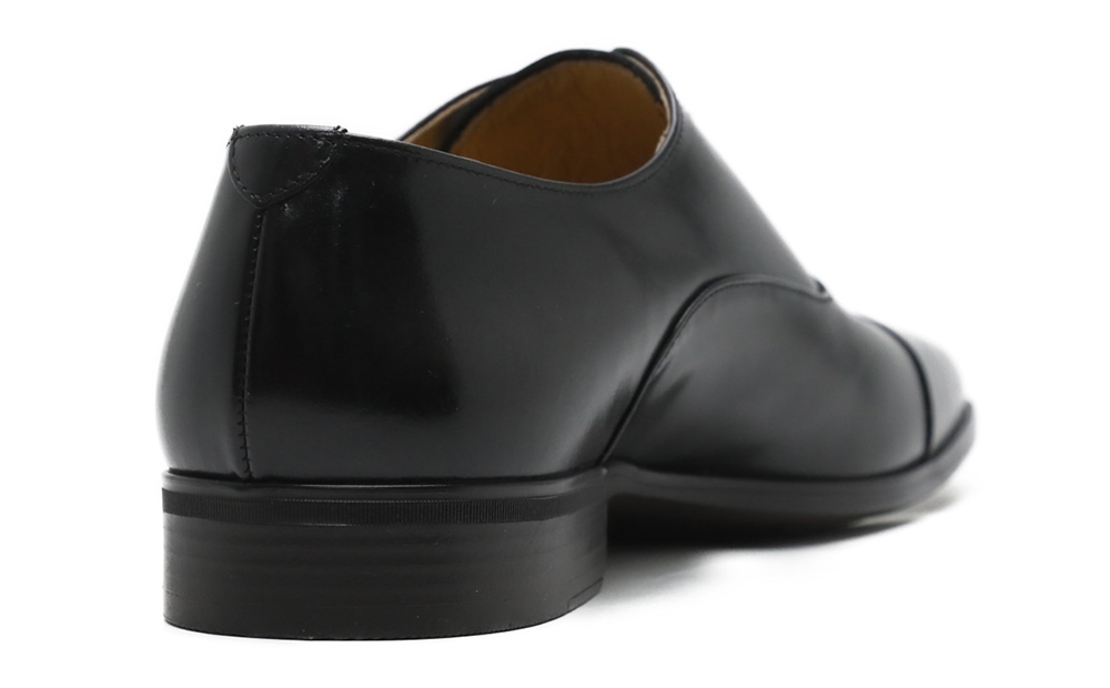 クインクラシコ 革靴 62001S〈ブラック〉 (サイズ：26.5cm) 紳士靴 ビジネスシューズ ストレートチップ フォーマル 牛革 レベルソ仕上げ ブラック 26.5cm