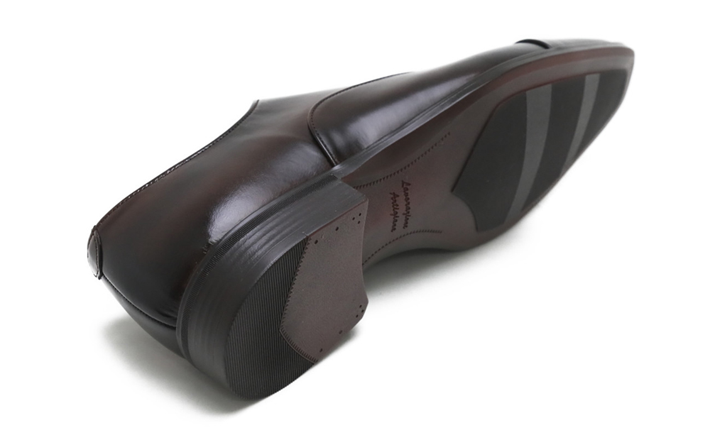 クインクラシコ 革靴 62001S〈ブラウン〉 (サイズ：26.0cm) 紳士靴 ビジネスシューズ ストレートチップ フォーマル 牛革 レベルソ仕上げ ブラウン 26.0cm