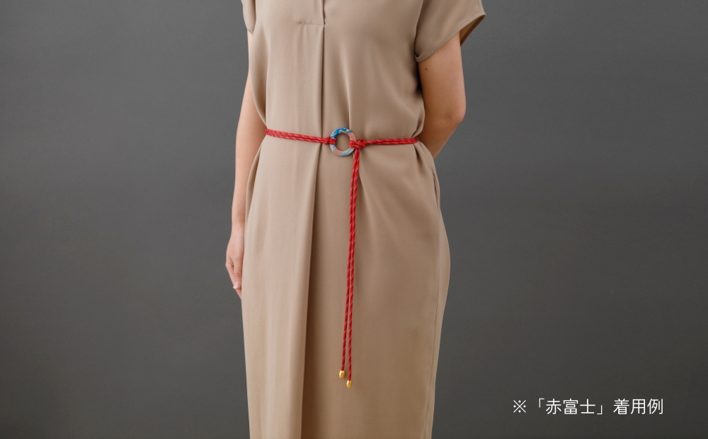 【PARACO】フープベルト・北斎 (カラー：龍図) 龍図