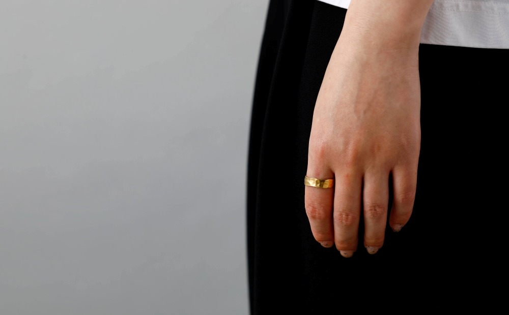 粋なリングゴールド ゴールド