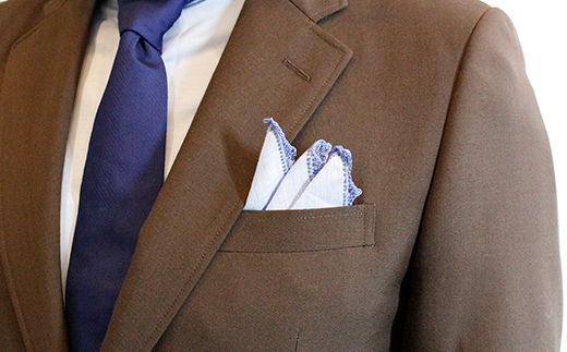 POCKET HANDKERCHIEF STOPPER [KLG-1001](カラー：ブラック) ブラック