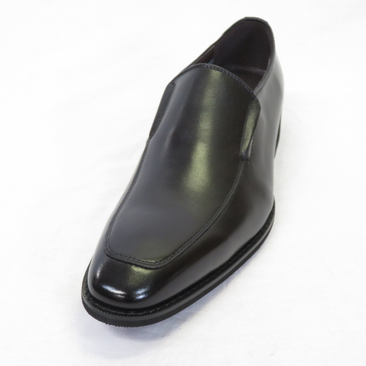 【匠の靴】超軽量＆履き心地抜群な本格ビジネスシューズ サイドゴア スリッポン[AF-03](サイズ：26.0cm) 26.0cm