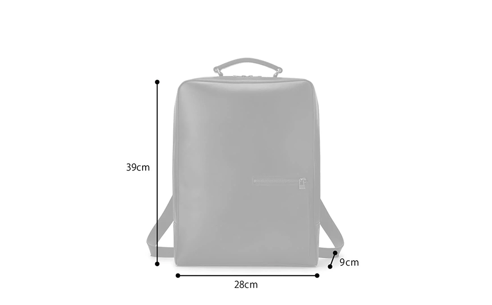 アンティーク スクエア バックパック (カラー：アンティークダークブラウン) アンティークダークブラウン