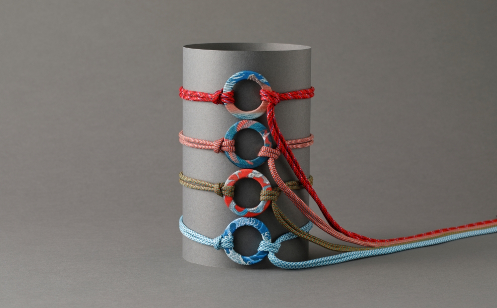 【PARACO】フープベルト・北斎 (カラー：龍図) 龍図