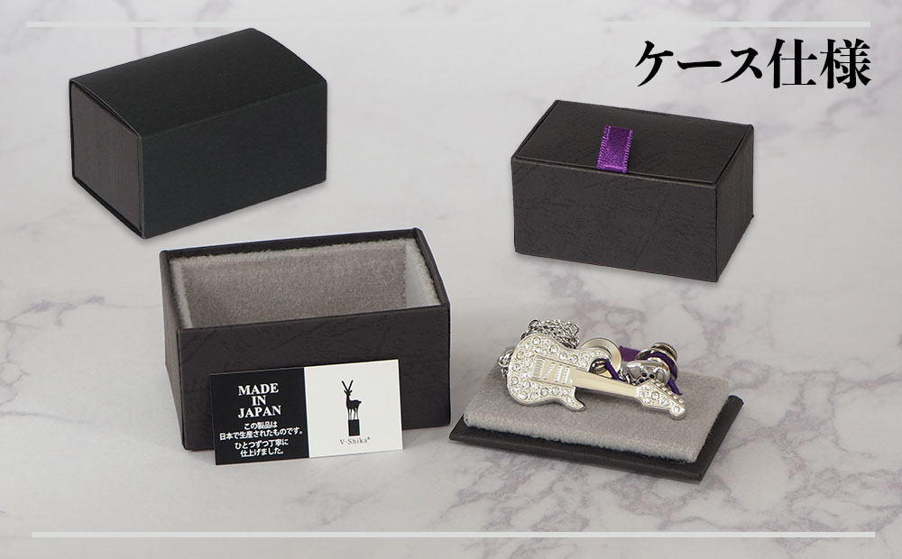 ギターバッジ [BX クリスタルグレース]