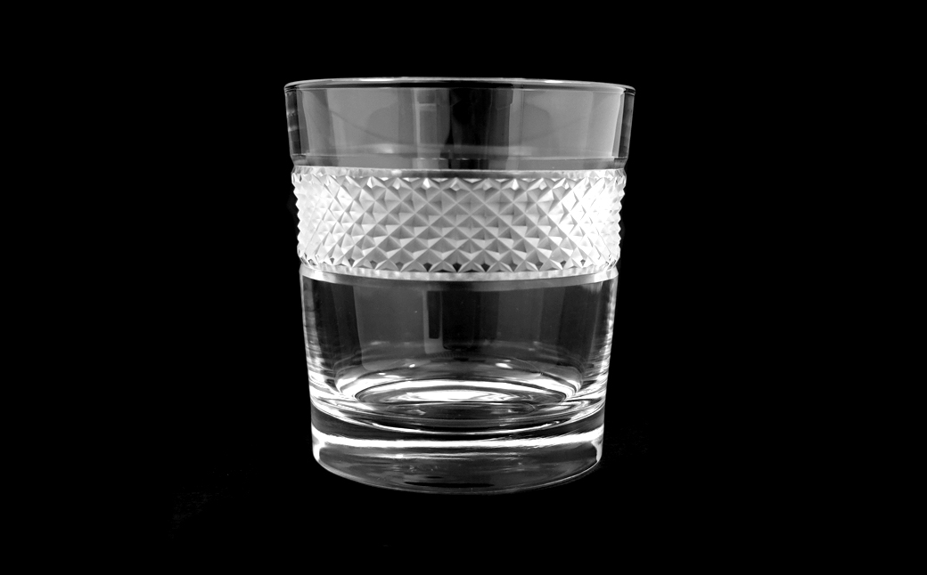 浅草切子 Bar’s Glass「スコット オールド」2個セット 化粧箱入り