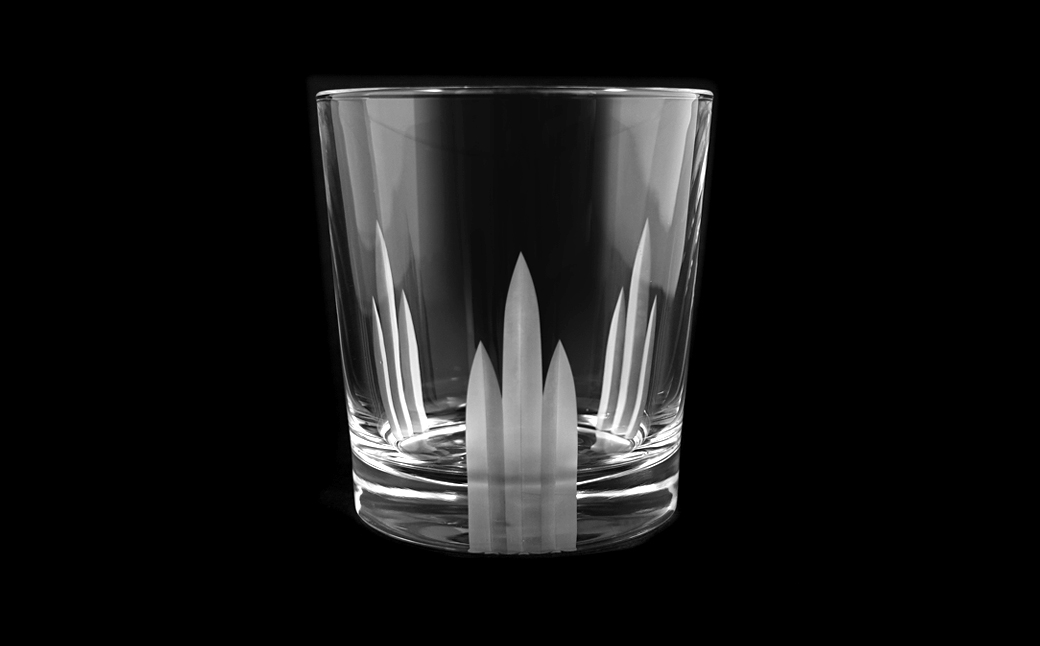 浅草切子 Bar’s Glass「クール オールド」2個セット 化粧箱入り