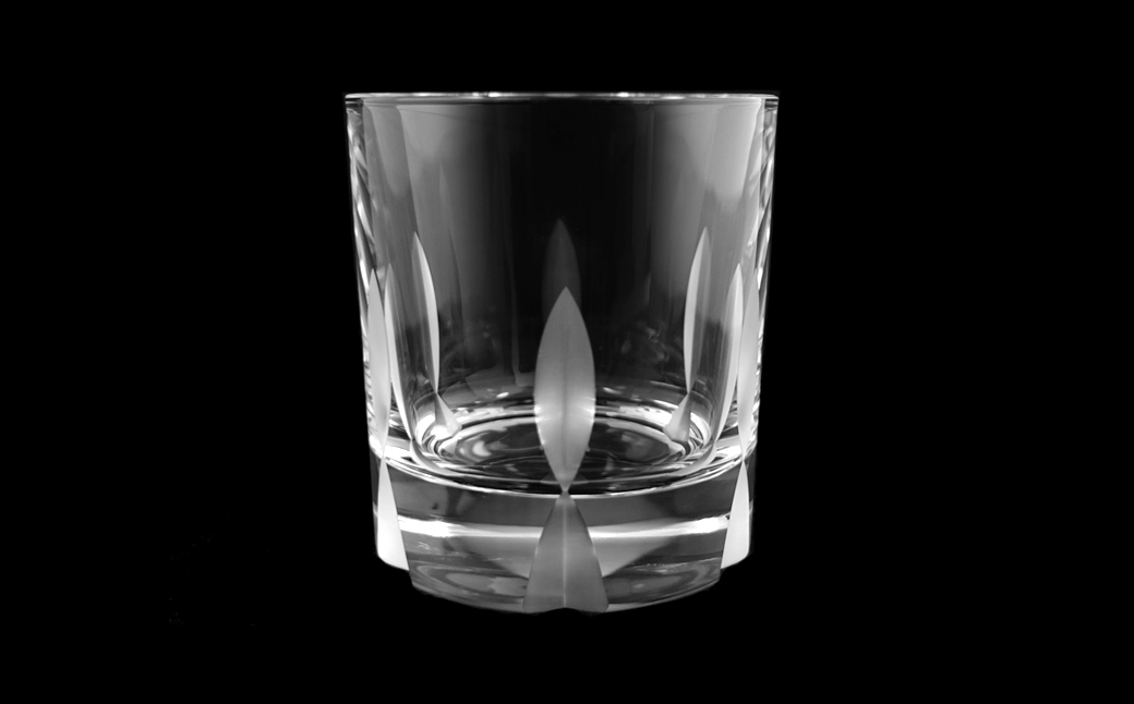 浅草切子 Bar’s Glass「フレディ オールド」2個セット 化粧箱入り