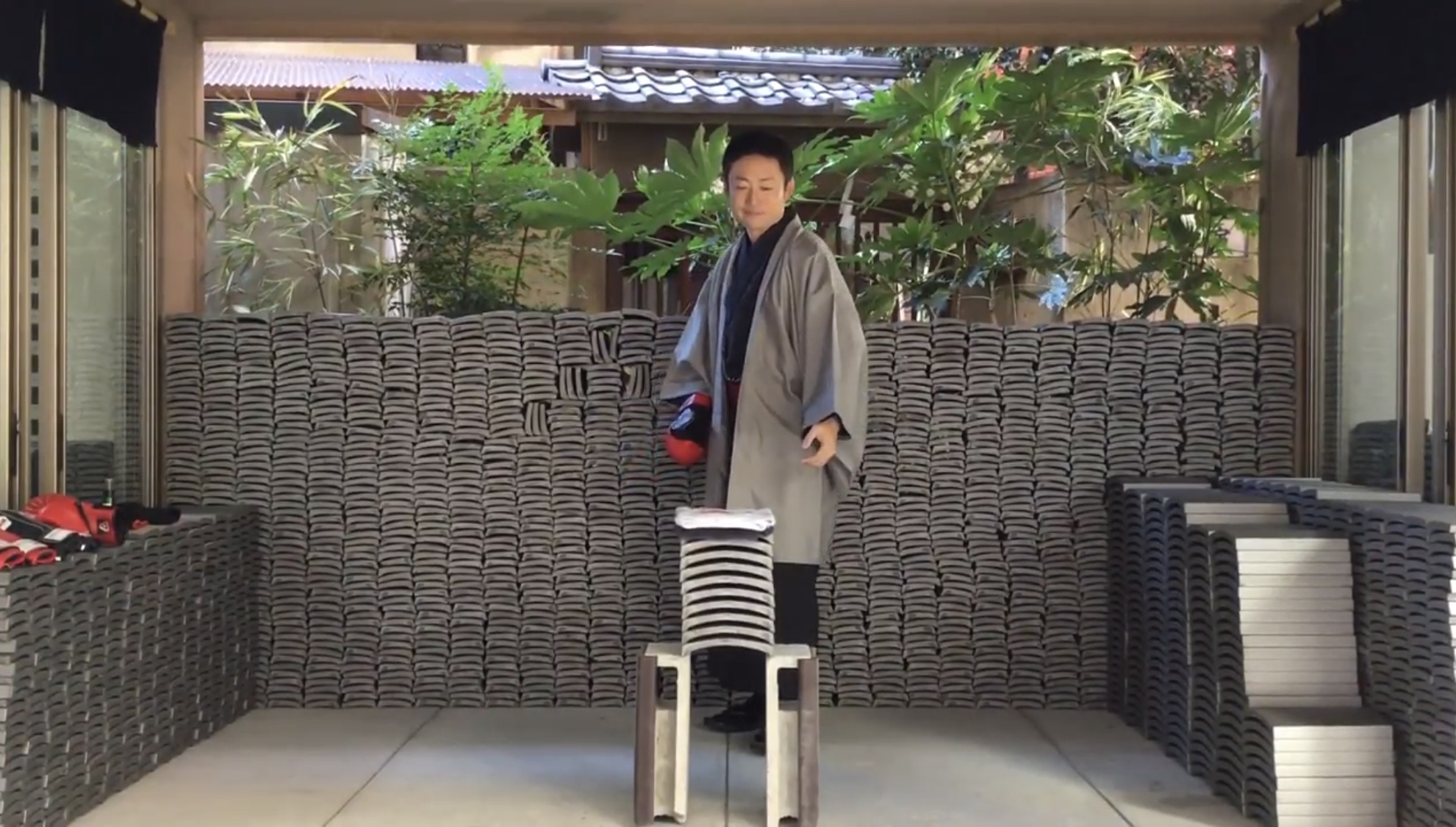 瓦割り10枚チャレンジ体験チケット