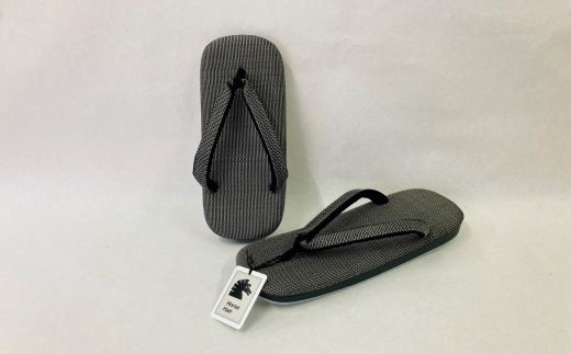 高級ホースヘアー和装草履【紳士】(カラー：グレー) グレー