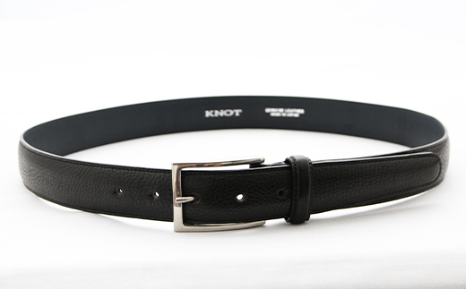 attire FRENCH CALF BELT （Lサイズ）[KNA-1001L](カラー：ブラック) ブラック