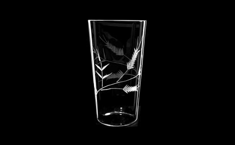 浅草切子「ソシエ 薄吹 14oz タンブラー」2個セット 化粧箱入り