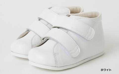 ちいくっく®〈あるく機能が目覚めるくつ〉(プレーン) (サイズ：12.5cm、カラー：ホワイト) ホワイト 12.5cm