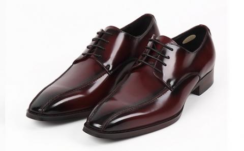 【浅草の靴】クリスチャンカラノ 本革ビジネスシューズ[TK-488](サイズ：25.0cm、カラー：ワイン) ワイン 25.0cm