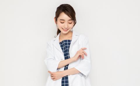 レピウスの白衣【レディース】ツインカラードクターコート / ネーム刺繍付き(サイズ：40サイズ) 40サイズ