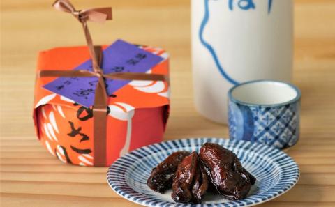 期間限定【柳ばし小松屋】かき佃煮（曲げわっぱ入り）