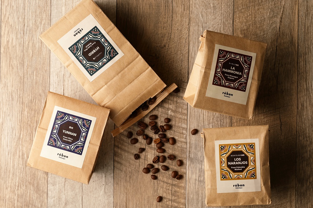 自家焙煎コーヒー豆（4種セット） 100g×4パック