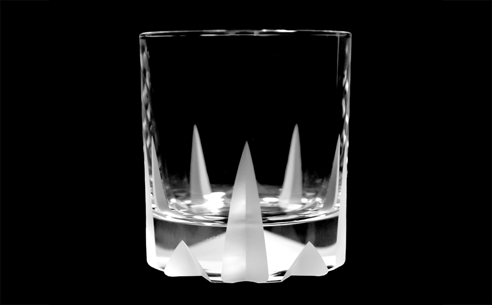 浅草切子 Bar’s Glass「ワープ オールド」化粧箱入り