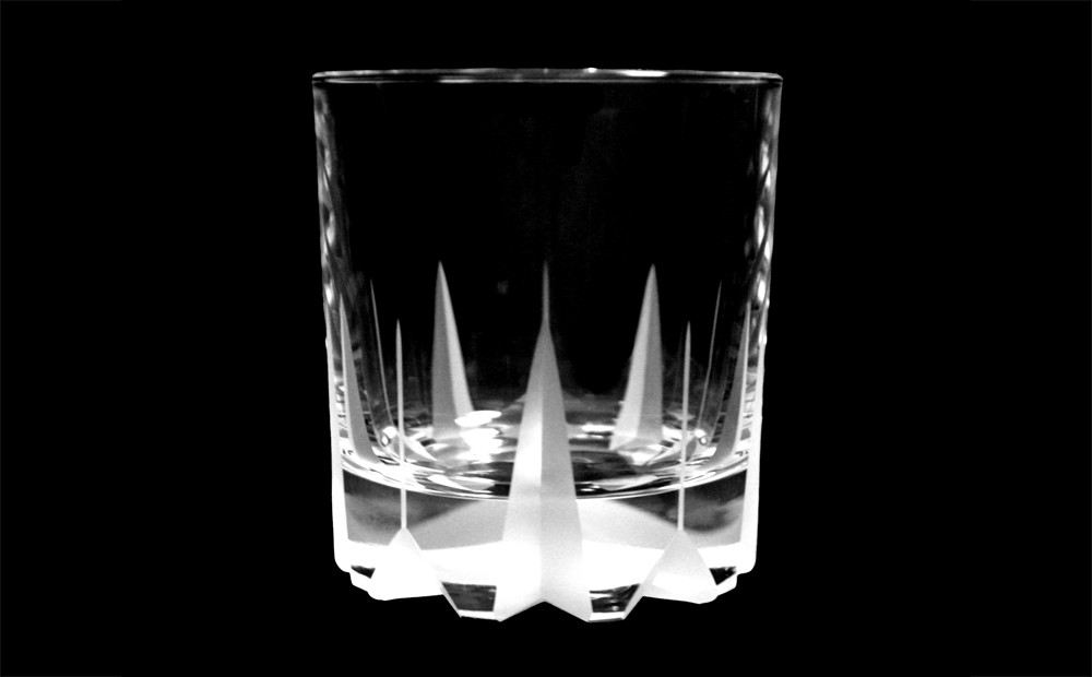 浅草切子 Bar’s Glass「スペース オールド」化粧箱入り