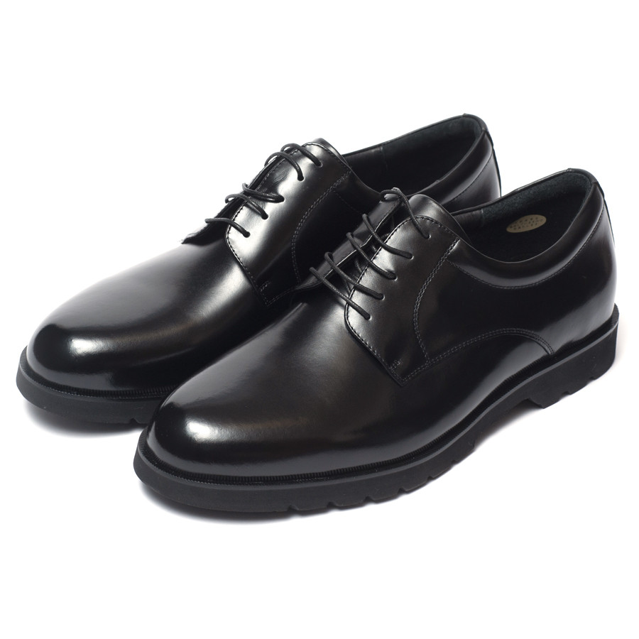 【匠の靴】超軽量 幅広6E本革ビジネスシューズTT-24S (サイズ：27.5cm、カラー：ブラック) ブラック 27.5cm
