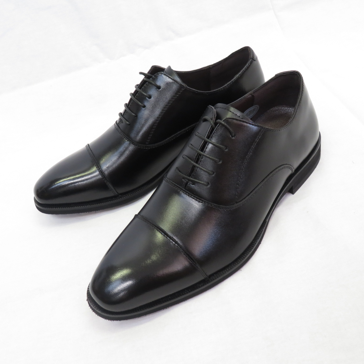 【匠の靴】超軽量＆履き心地抜群な本格ビジネスシューズ ストレートチップ[AF-11] (サイズ：25.5cm) 25.5cm