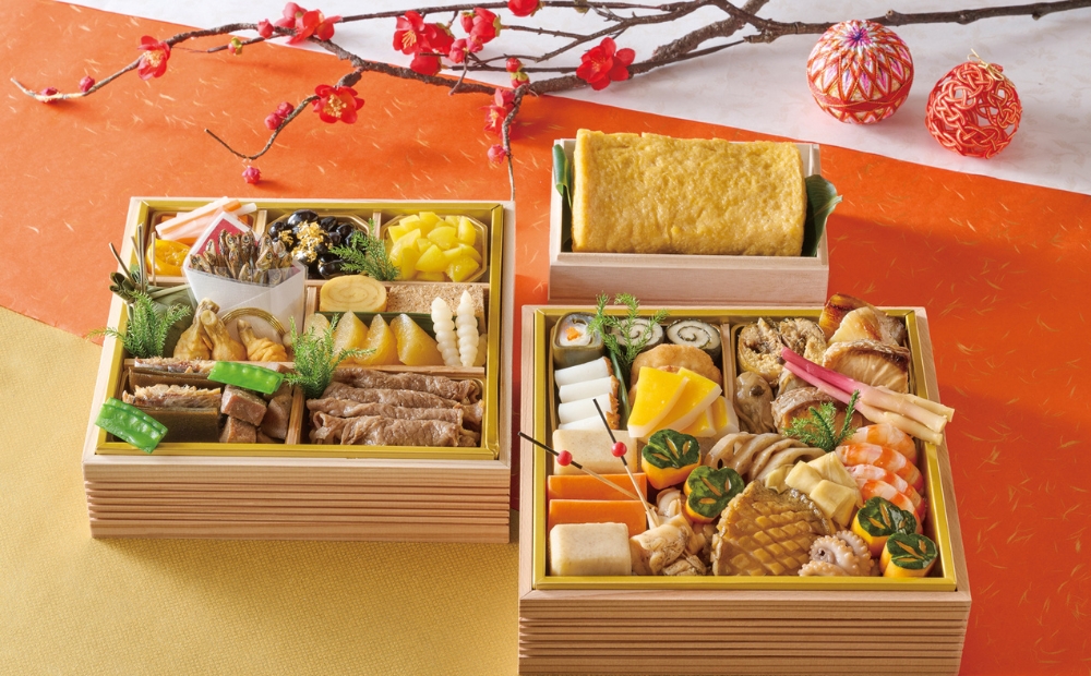 【2025年12月31日お届け限定】浅草むぎとろ本店 おせち料理 4人前