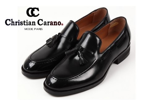 【浅草の靴】クリスチャンカラノ 本革ビジネスシューズ[FH-26](サイズ：26.0cm、カラー：ブラック) ブラック 26.0cm
