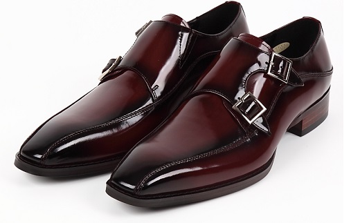【浅草の靴】クリスチャンカラノ 本革ビジネスシューズ[TK-491](サイズ：26.5cm、カラー：ワイン) ワイン 26.5cm