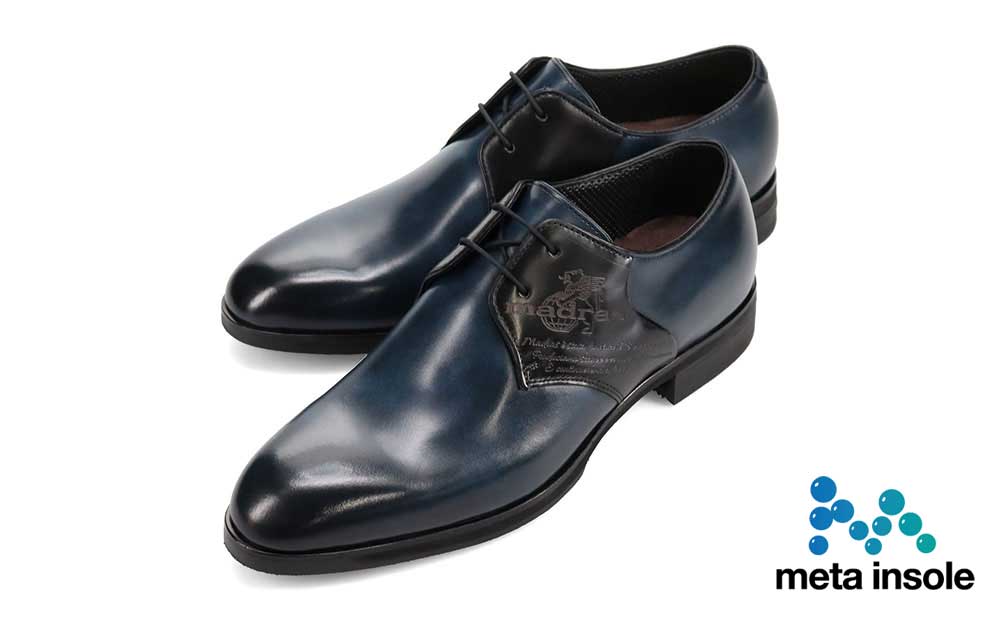 madras(マドラス) 紳士靴 meta insole搭載 M523MT (カラー：ネイビー/ブラック、サイズ：25.0cm) ネイビー/ブラック 25.0cm
