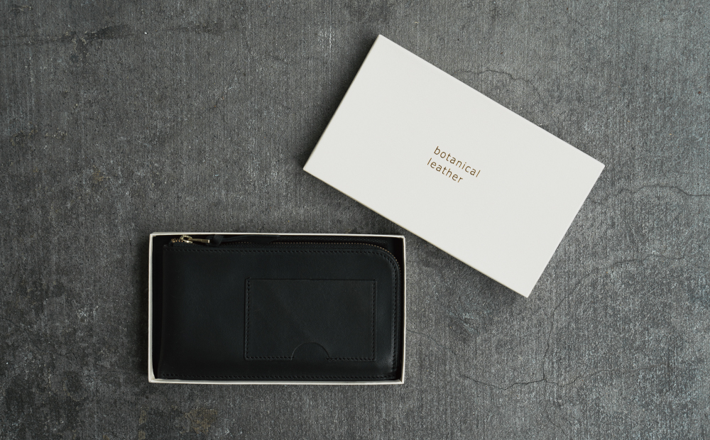 [Botanical Leather] ファスナーロングウォレット