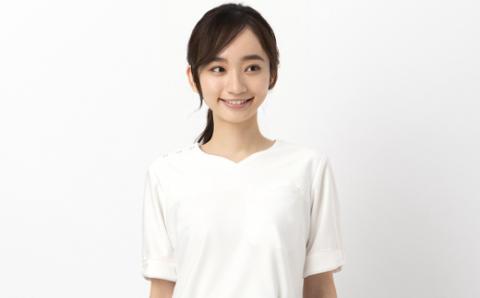 レピウスの白衣 【レディース】 リボンパイピングスクラブ / ネーム刺繍付き (サイズ：2Lサイズ、カラー：ホワイト) ホワイト 2Lサイズ