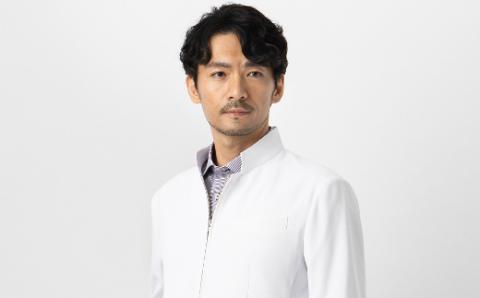 レピウスの白衣 【メンズ】 スタンドカラーZIP ショートコート [長袖] ストレッチ素材 / ネーム刺繍付き(サイズ：50サイズ) 50サイズ