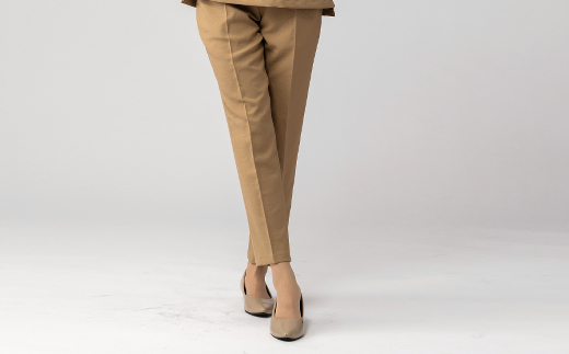 レピウスの白衣 【レディースボトムス】スクラブパンツ リンクル (カラー：キャメル、サイズ：L) キャメル L