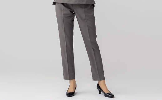 レピウスの白衣 【レディースボトムス】スクラブパンツ リンクル (カラー：グレー、サイズ：2L) グレー 2L