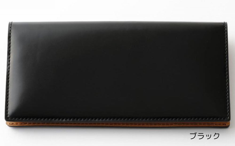 [bell la bell] コードバン 長財布（カラー：ブラック） ブラック