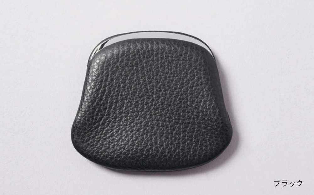 [bell la bell] 押し口小銭入れS (カラー：ブラック) ブラック