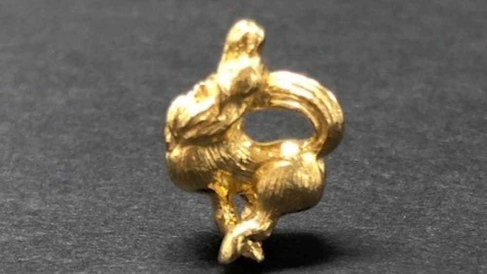 [K18] 齊藤美洲 干支根付 午