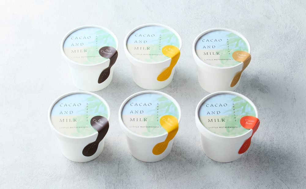 【アイス】カカオとミルク スタンダード 6個セット