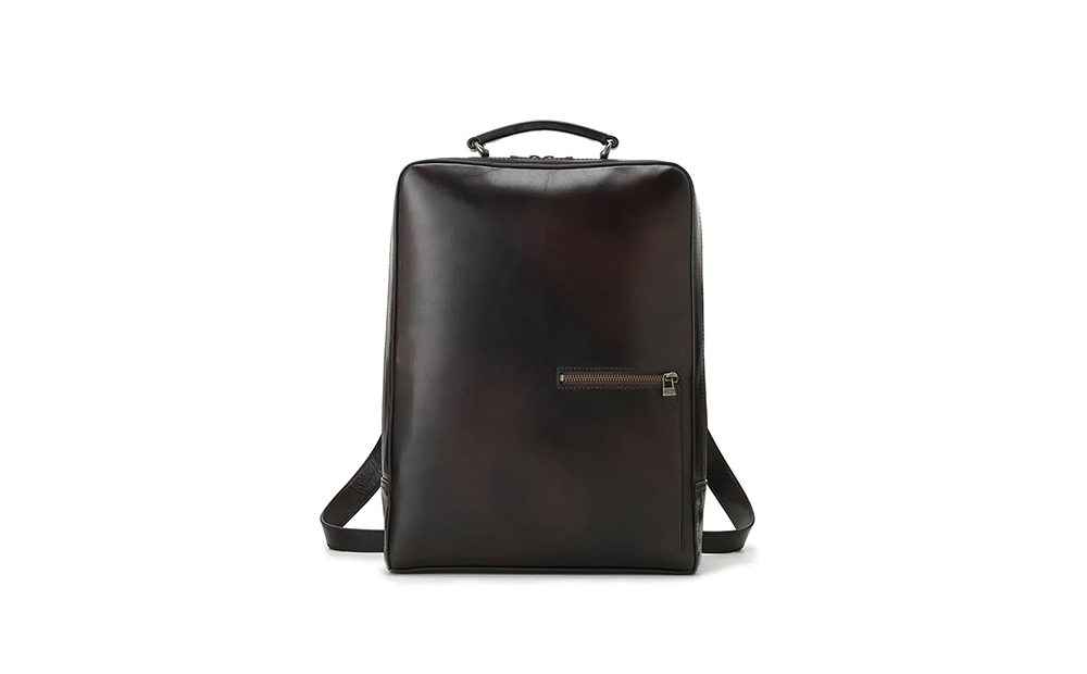 アンティーク スクエア バックパック (カラー：アンティークダークブラウン) アンティークダークブラウン