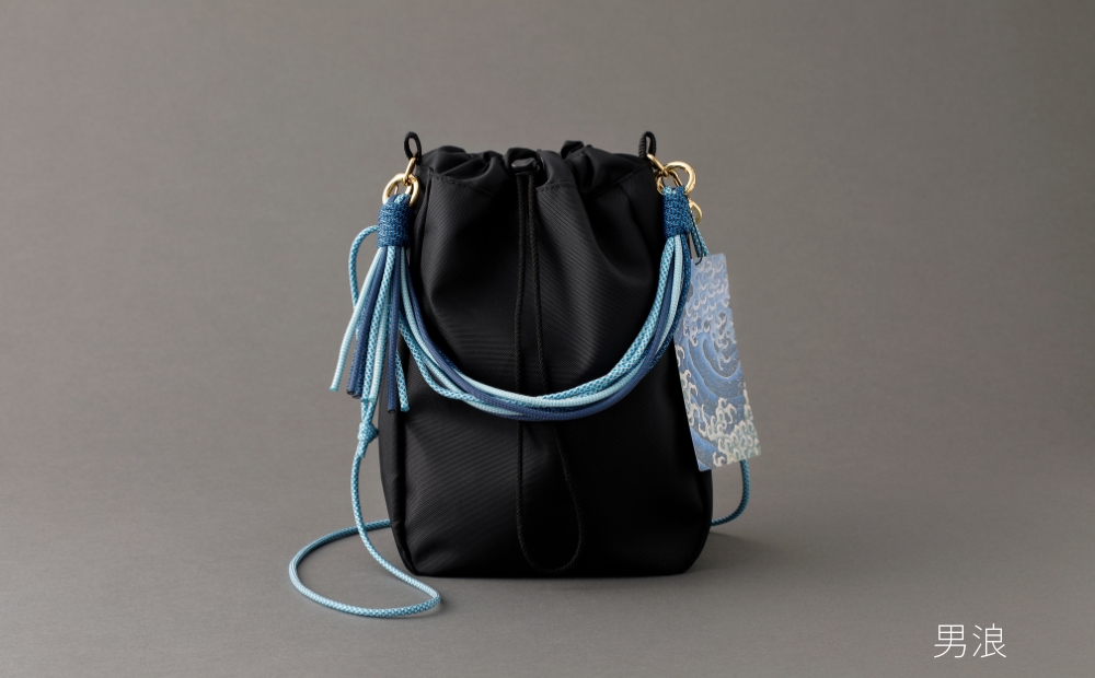 【PARACO】ICHIRIバッグ・北斎 (カラー：男浪) 男浪