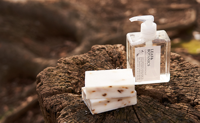 石鹸 LEAF＆BOTANICS B セット 5種 松山油脂 美容 固形石鹸 液体