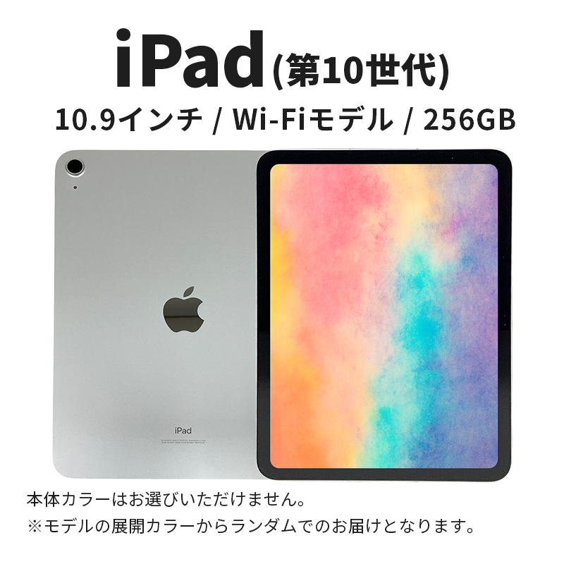 【数量限定】Apple iPad 10.9インチ 256GB Wi-Fiモデル 第10世代 Apple タブレット タブレット端末 10.9インチ 家電 中古 リユース 限定 アップル 10世代 Wi-Fi wifi 東京 墨田区
