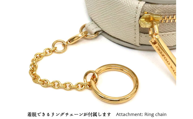 【文庫屋大関】マカロンポーチ 恋するもろこしガール【皮革工芸品】 ポーチ ミニポーチ 小物入れ アクセサリー入れ イヤホン入れ 収納 保管ケース 手のひらサイズ  本革 革 皮革 工芸品 工芸 雑貨 ギフト プレゼント 日本製 東京